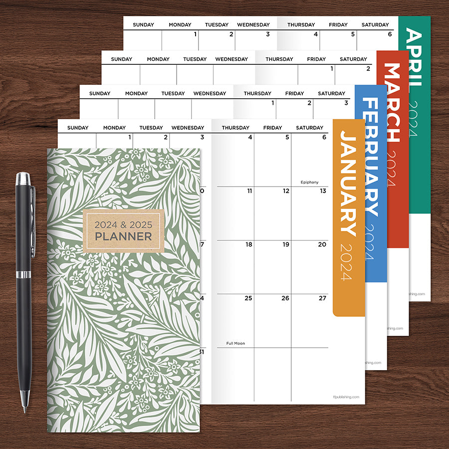 TF Publishing 2024 Susan Branch Monthly Pocket Planner, 1 ct