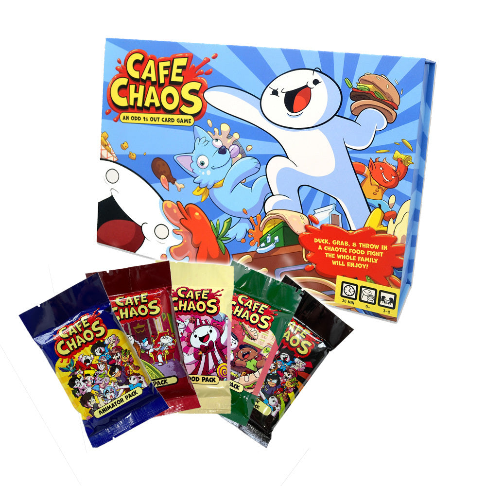 Cafe Chaos Bundle - FREE Expansion Packs | Official johnhutsonbjj Store