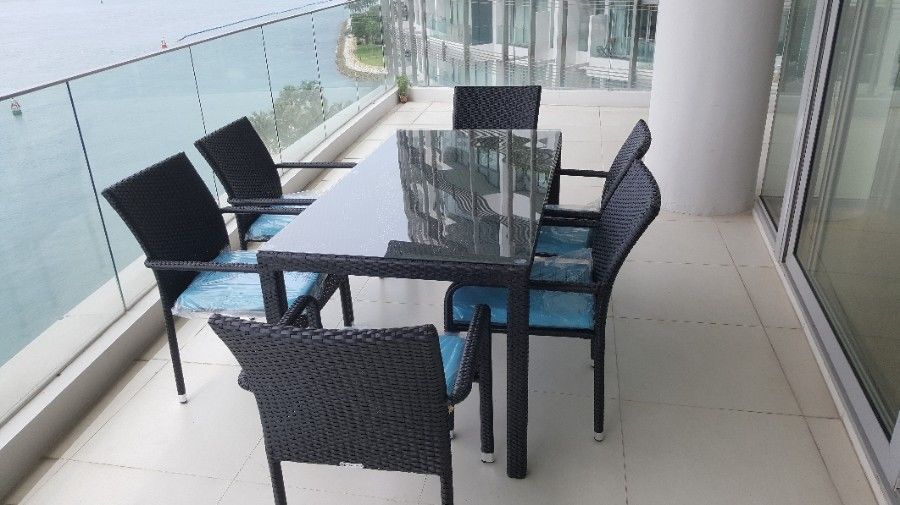 balcony dining table and chairs