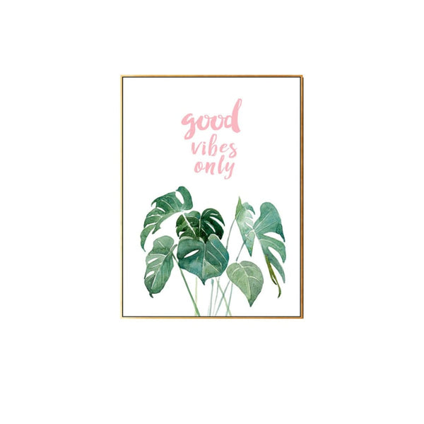 Wall Art Print, Good Vibes Only