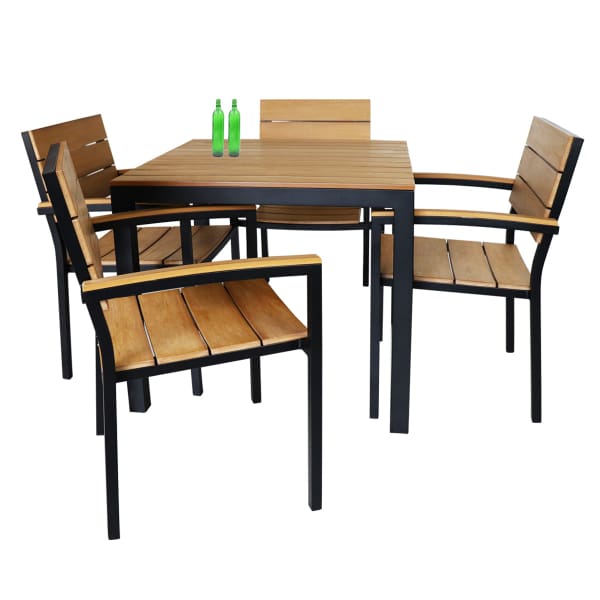 used garden dining set