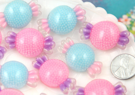 US Seller - 100+ pcs Pastel Charms and Flatbacks Grab Bag - Cute Resin  Cabochons for crafts!