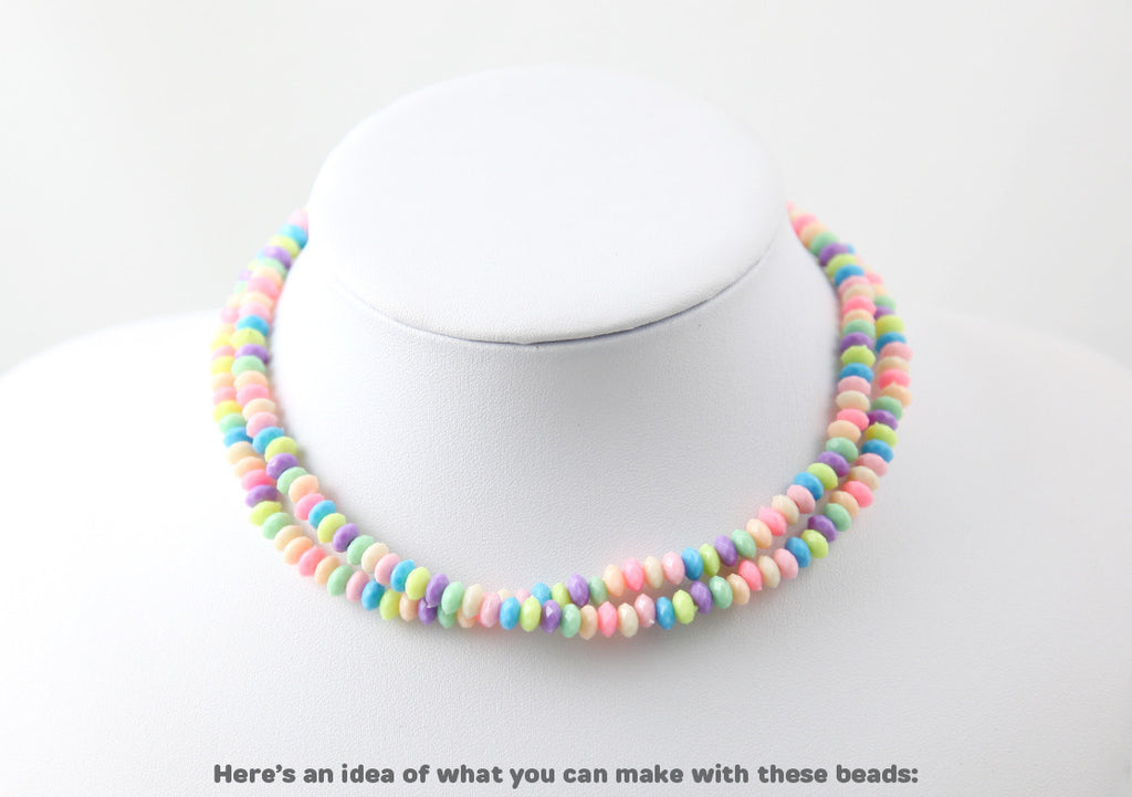 faux candy necklace