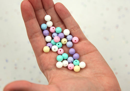 New Miracle AB Spring Pastel Colors Round Gumball Bubblegum Necklace  Jewelry Beads Acrylic Bracelet Beads 6mm 8mm 10mm 12mm 14mm