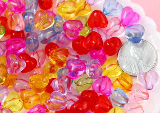 Star Beads - 12mm Small AB Stars Iridescent Pastel Resin or Acrylic Beads,  mixed color, small size beads - 150 pcs set