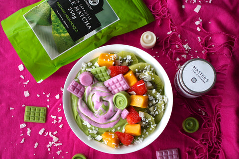 DoMatcha Detox Smoothie Bowl, vegan & gluten-free