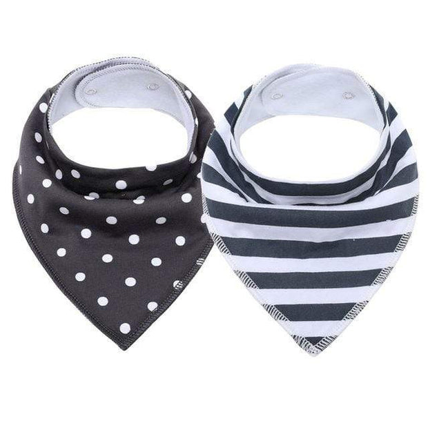 Bandana Bavoir Bebe Par 2 Bandanas