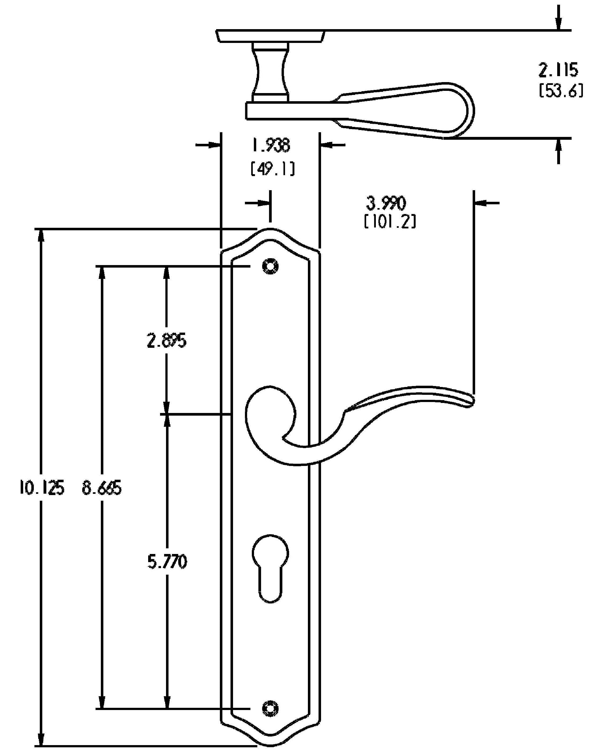 Traditional Trim Dimensions