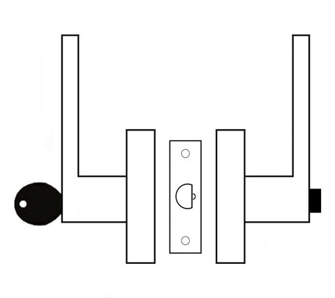 Entry Lever Set Graphic