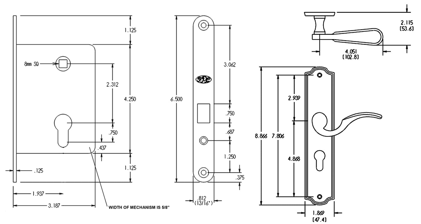 FPL Brentwood Slider & 558 Specs