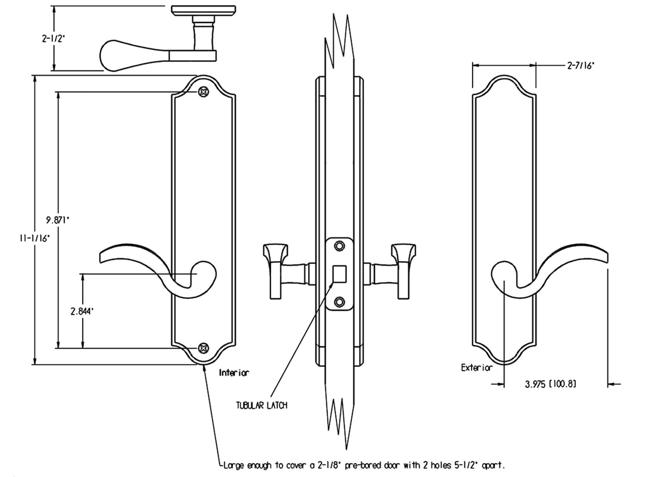 FPL Royal Passage Lever Set Specs