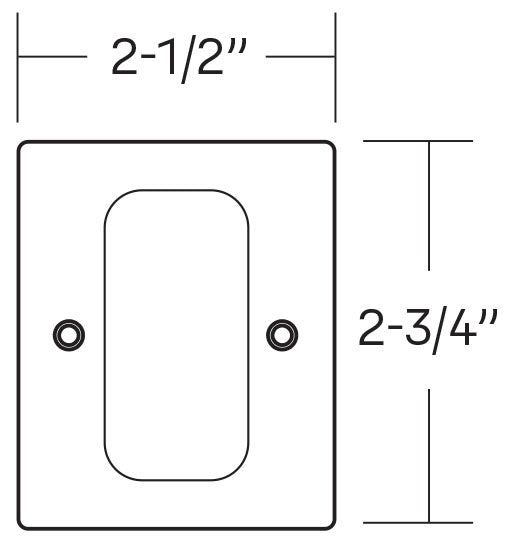Yale Square Passage Pocket Lock Specs