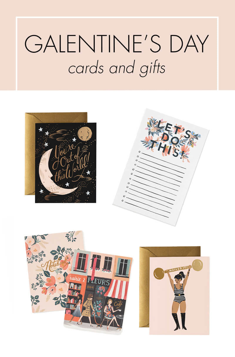 Galentine's Day cards and gifts