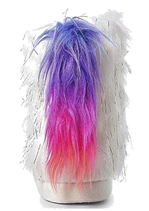 Justice Unicorn Rainbow Tail Slipper 