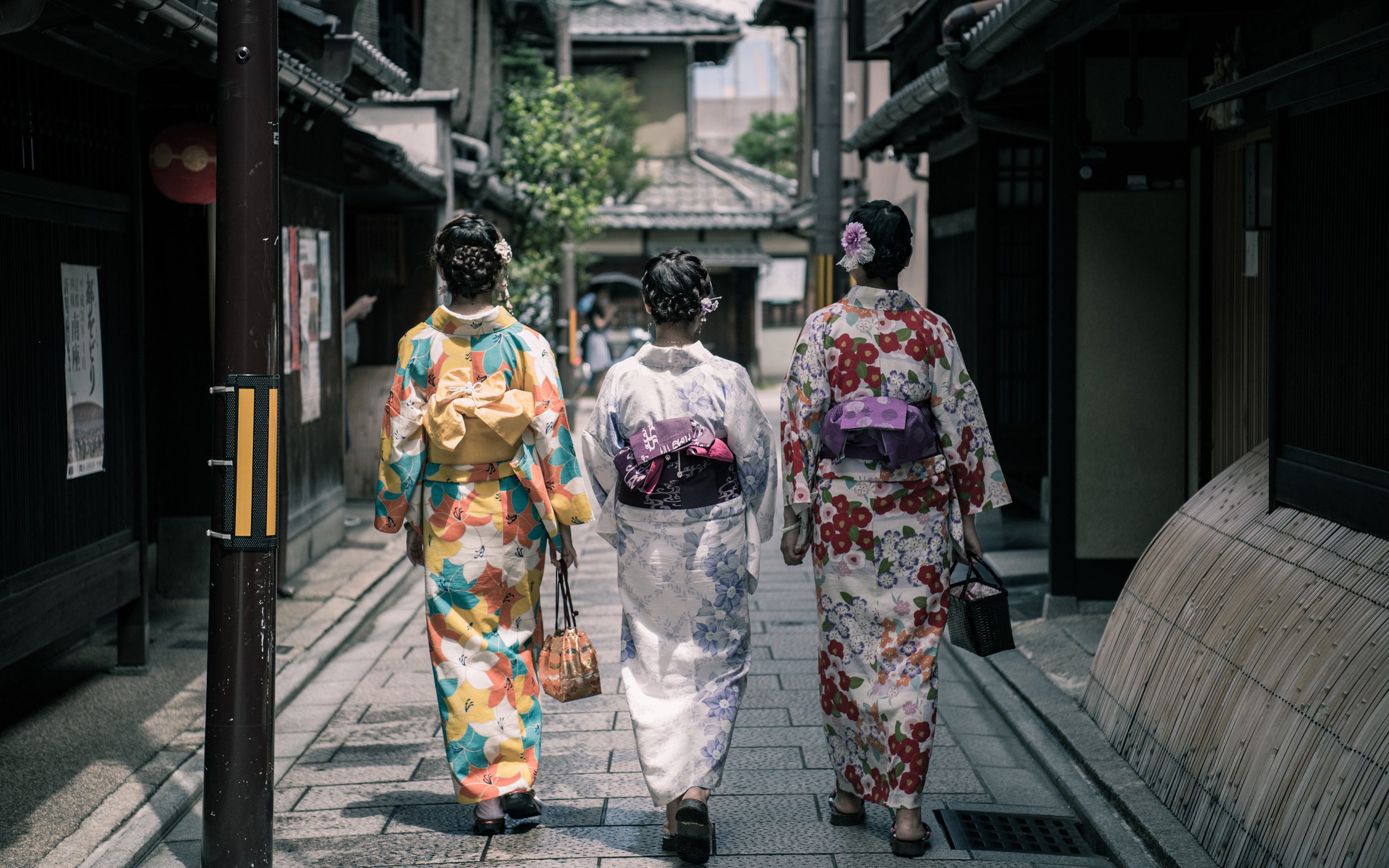 Small traditional Japanese street