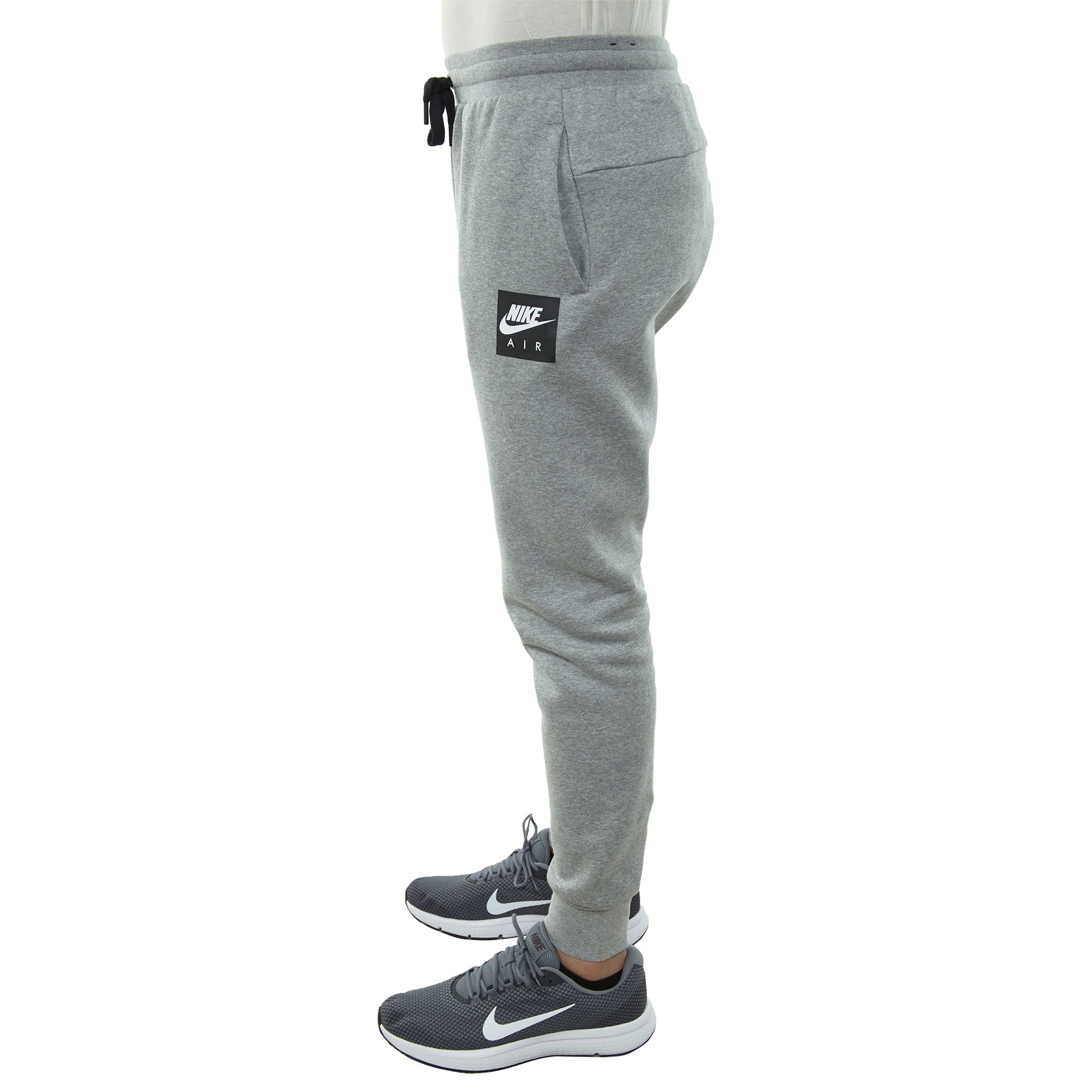 nike air fleece pants grey