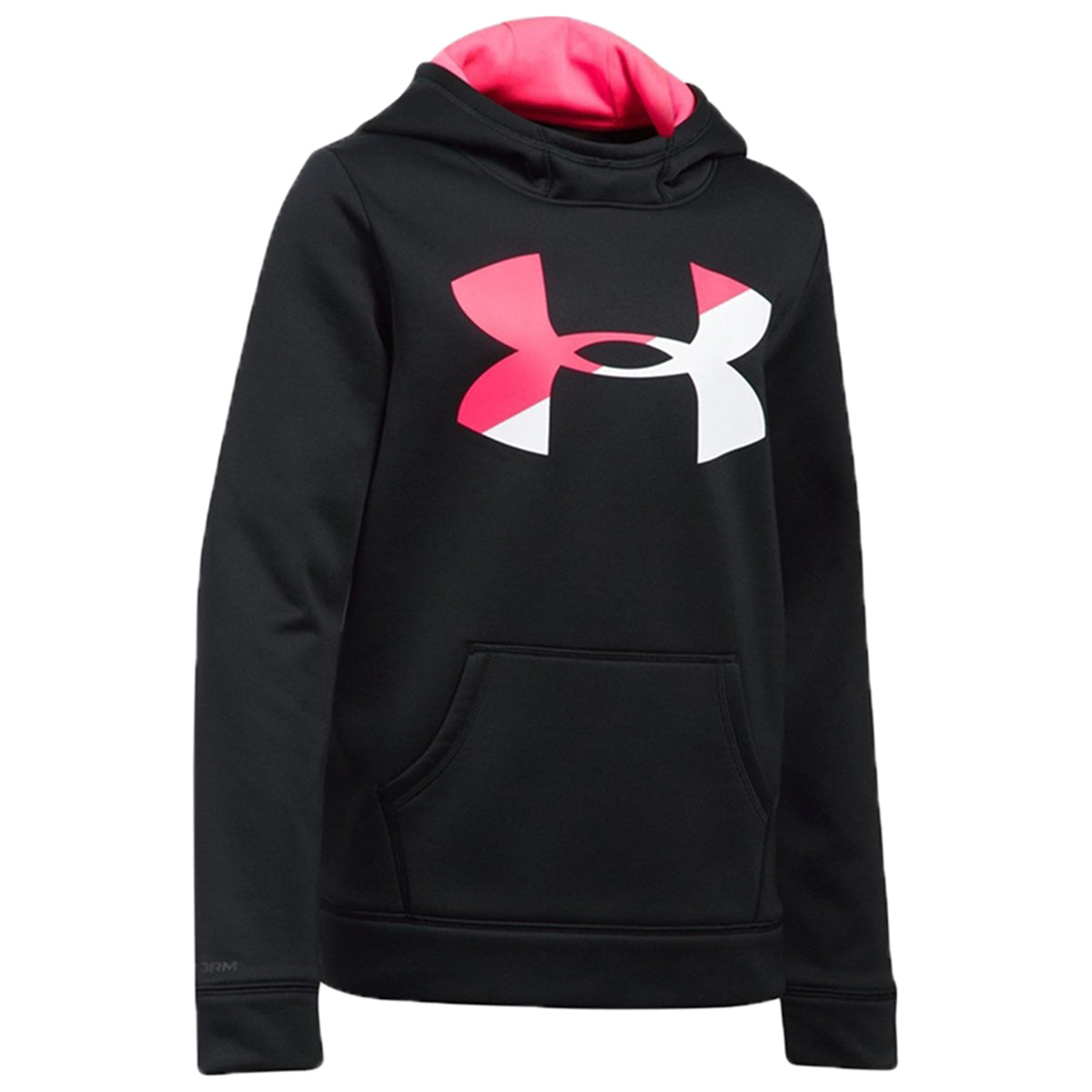 under armour hoodie kids pink