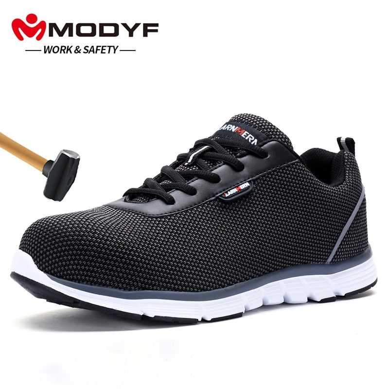 lightweight breathable steel toe shoes