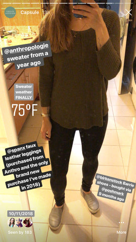 sweater weather finally in Charlotte, NC - Amy Reader
