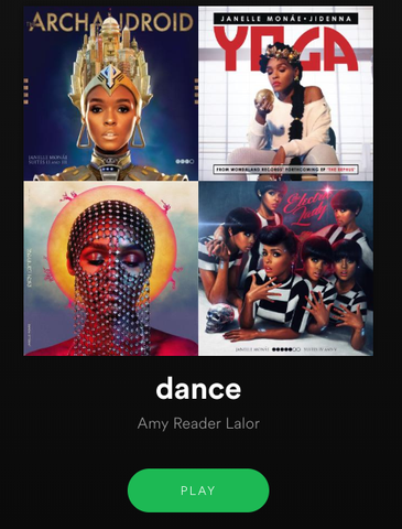 Dance playlist on Spotify by Amy Reader Lalor