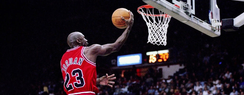 Michael Jordan XXL Poster - Slam Dunk Contest, on Close Up