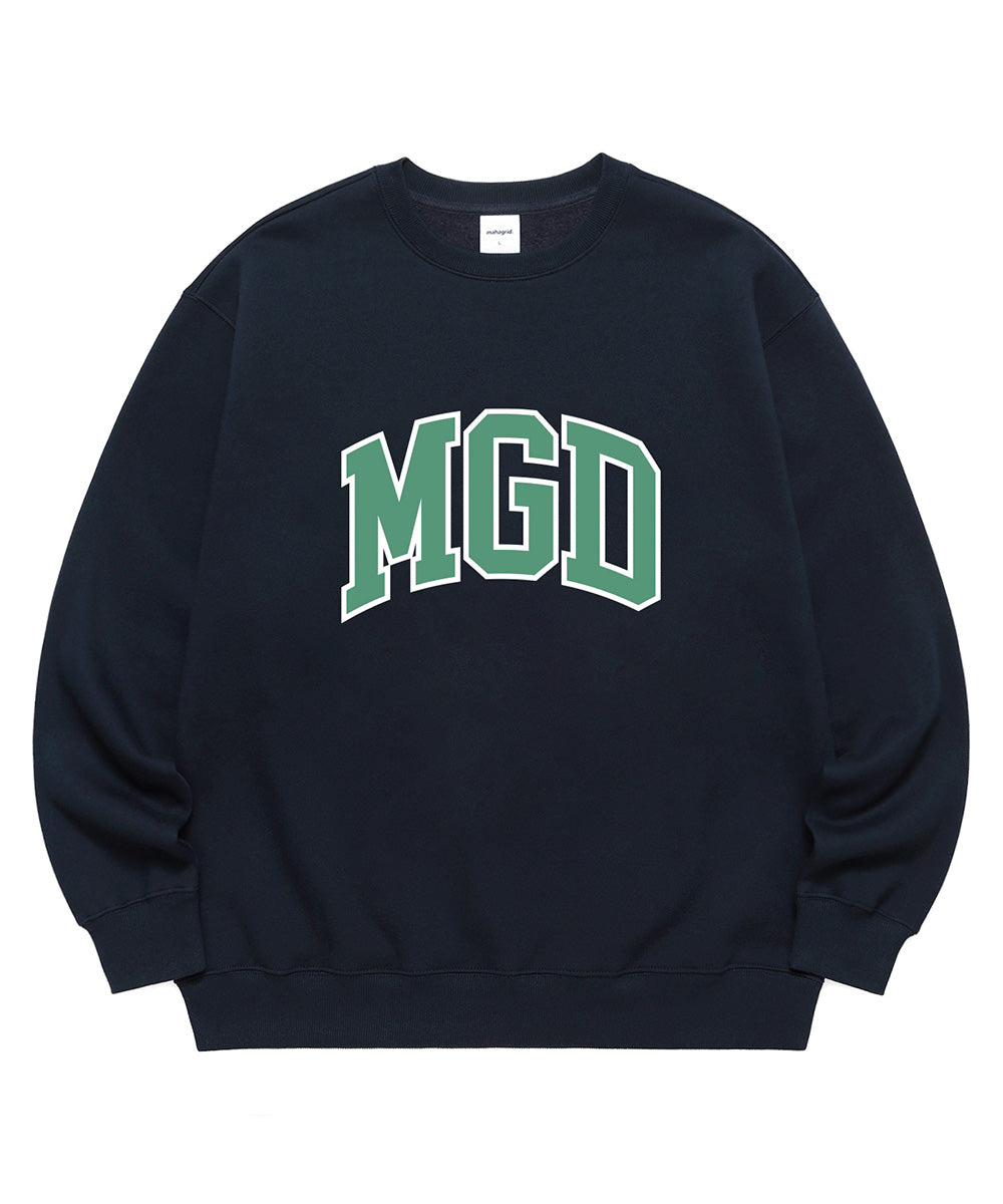 mahagrid (マハグリッド) MGD COLLEGE SWEATSHIRT [NAVY