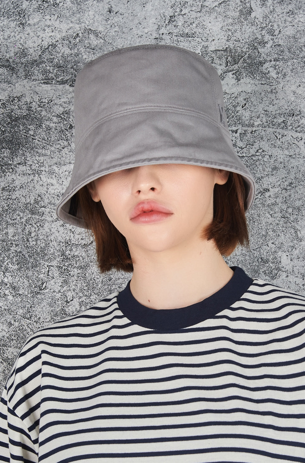 VARZAR(バザール) Stud Drop Over Fit Bucket Hat Grey – UNDERSTUDY CLUB