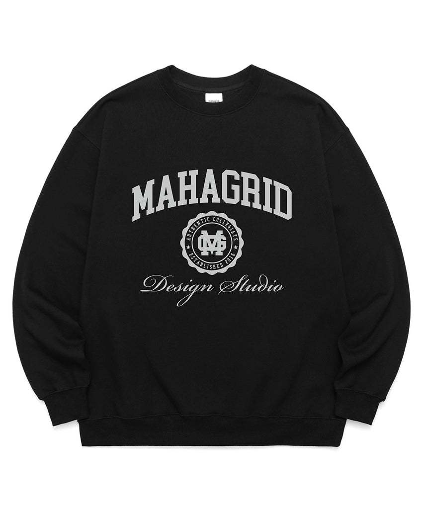 mahagrid (マハグリッド) AUTHENTIC SWEATSHIRT [BLACK]