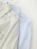 U select (ユーセレクト) Lodi over-fit striped shirt