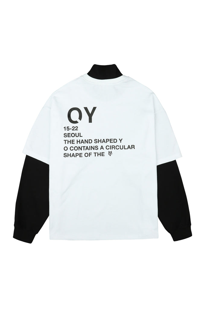 流行のアイテム 『OY オーワイ』GUNS LOGO LAYERED ロンＴ　OY