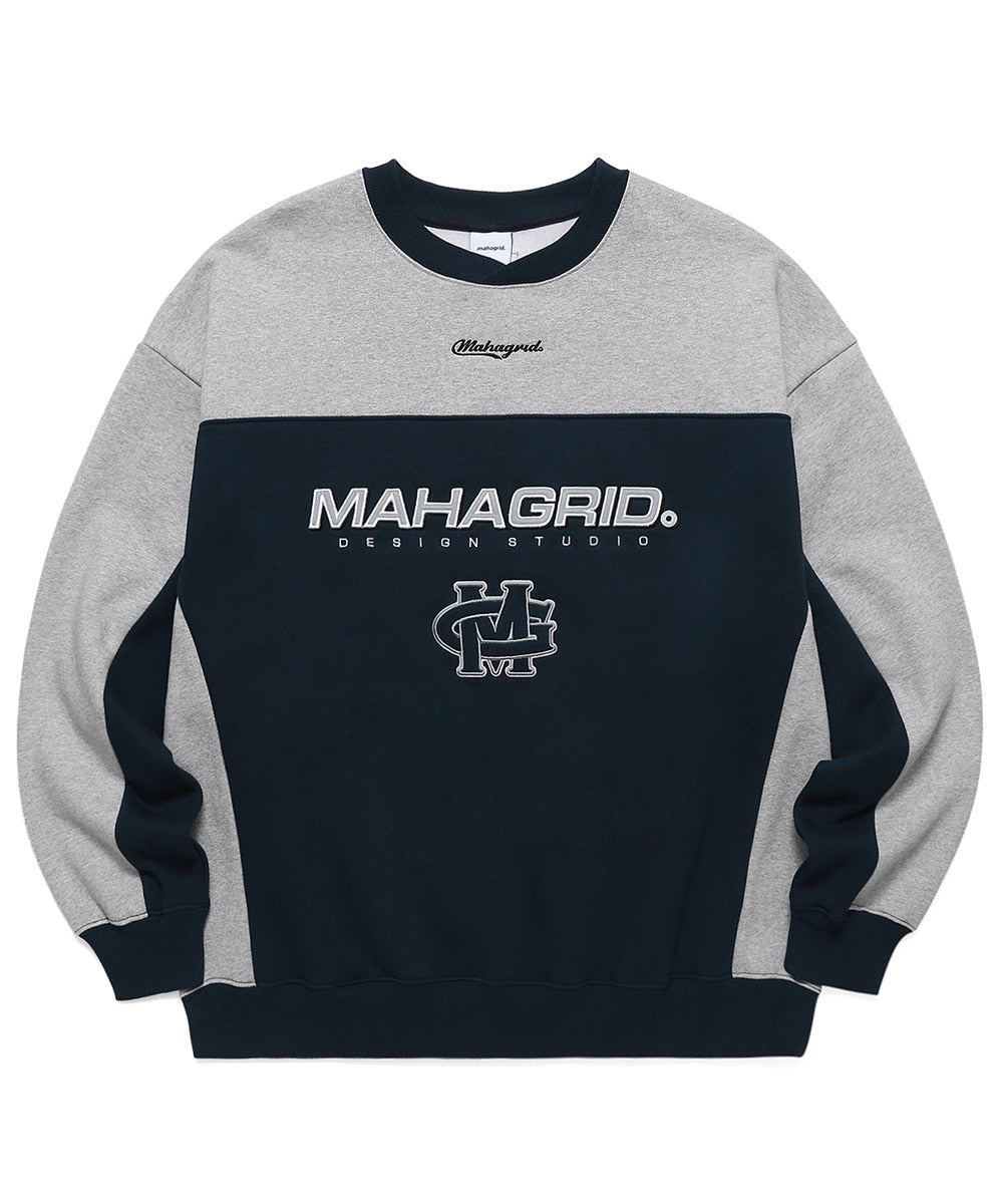 mahagrid (マハグリッド) LEAGUE PLAYER SWEATSHIRT [NAVY