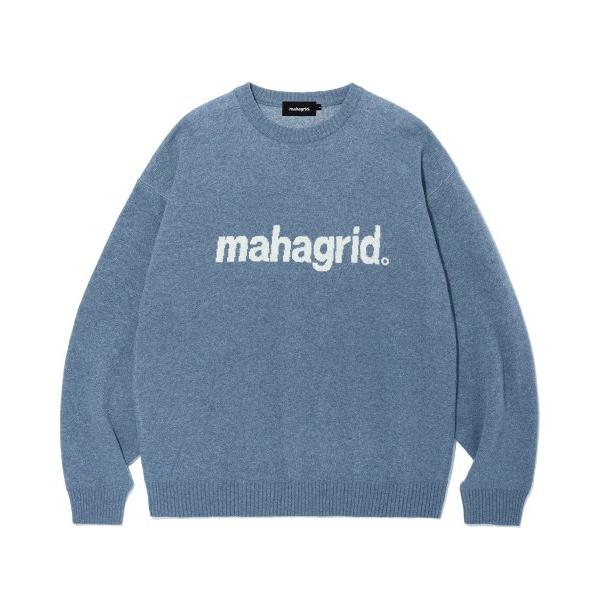 半額品半額品新品未使用 MAHAGRID マハグリッド ロゴ ニット セーター