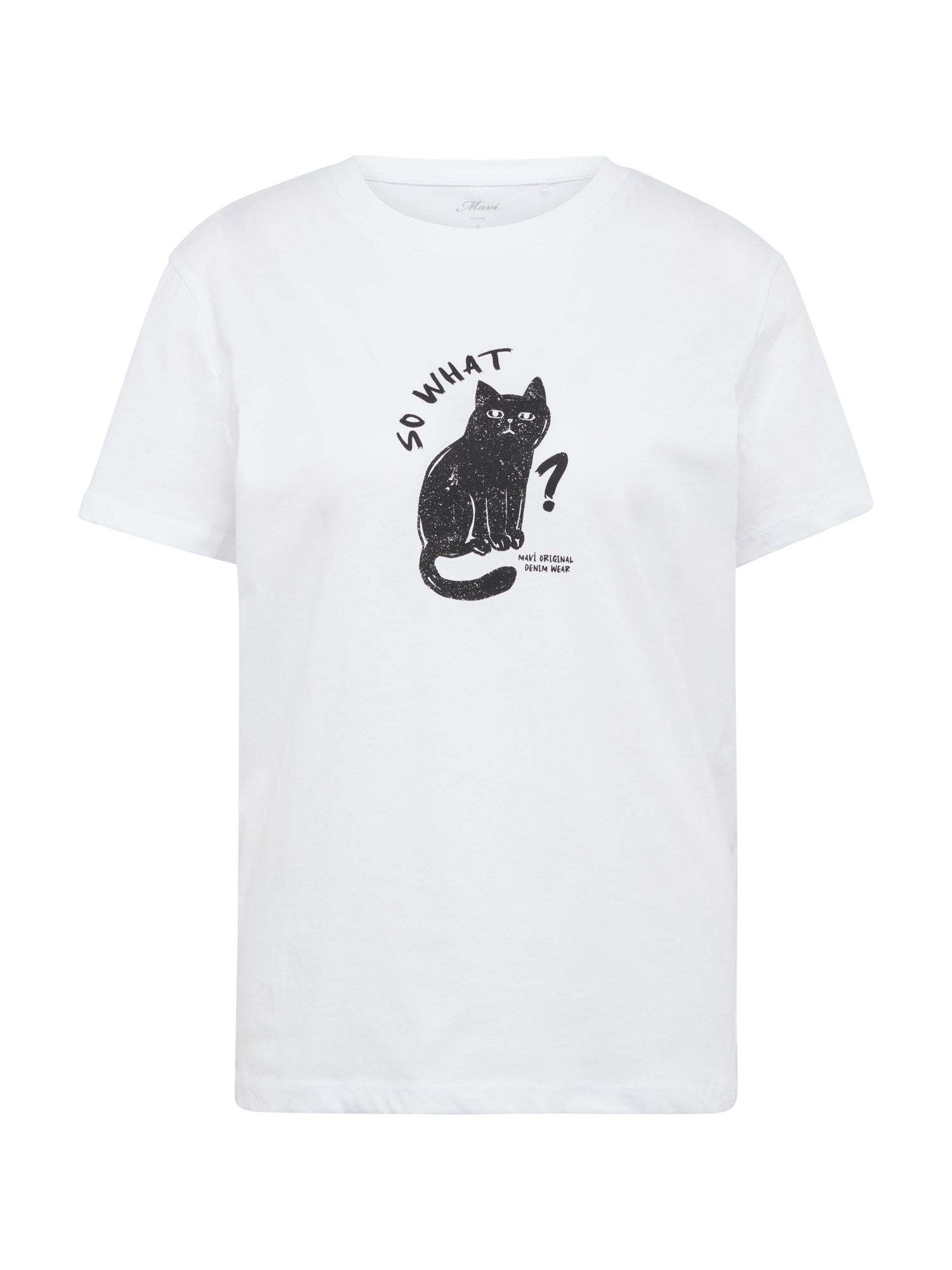 T-SHIRT | Katzen Print Shirt – Mavi