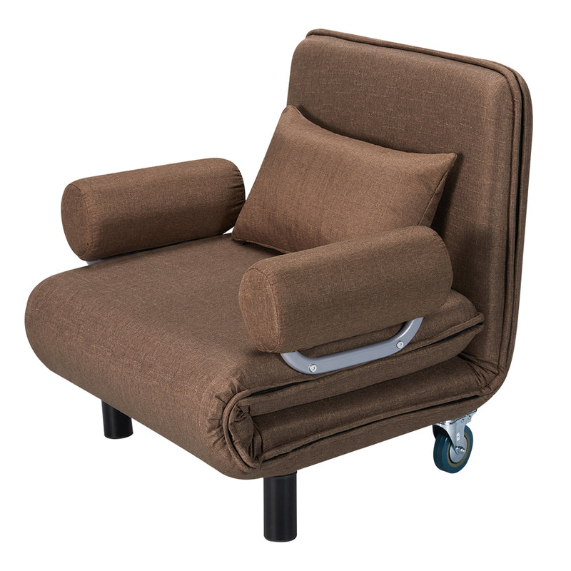 swivel folding sleeper chair bed