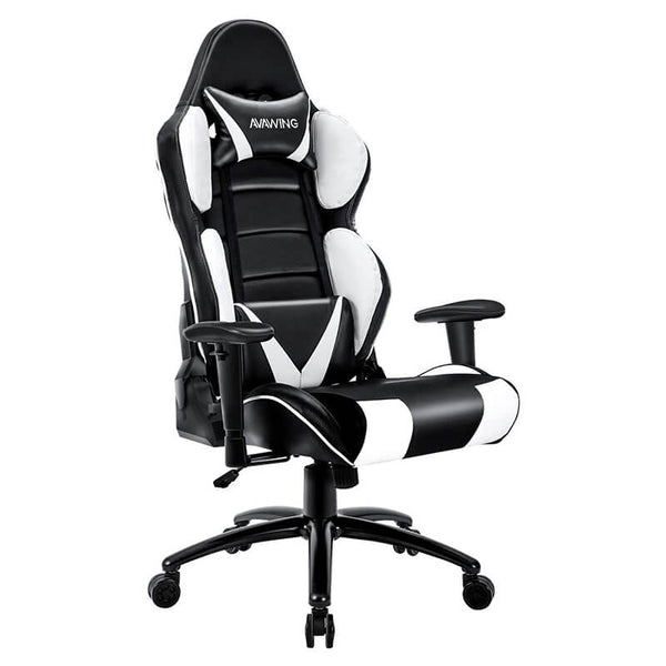 Homhum Ergonomic Reclining Gaming Chair Leather Racing Chair with Hig