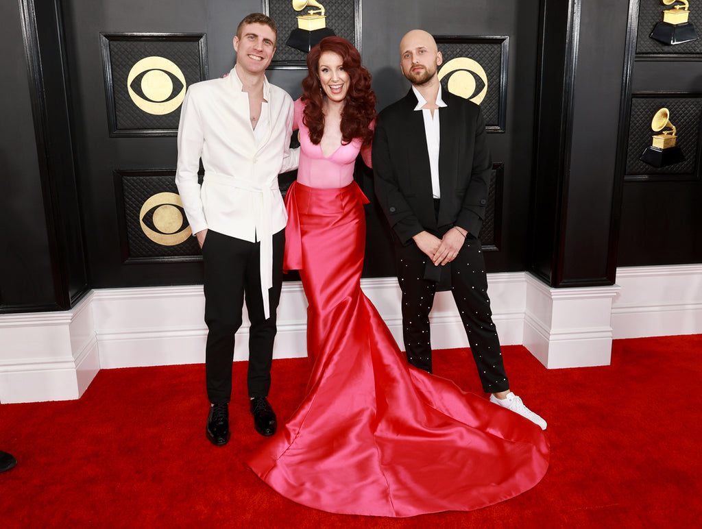 Moonchild on the Grammy's red carpet