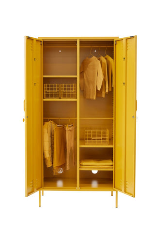 mustard made twinny locker for girls room