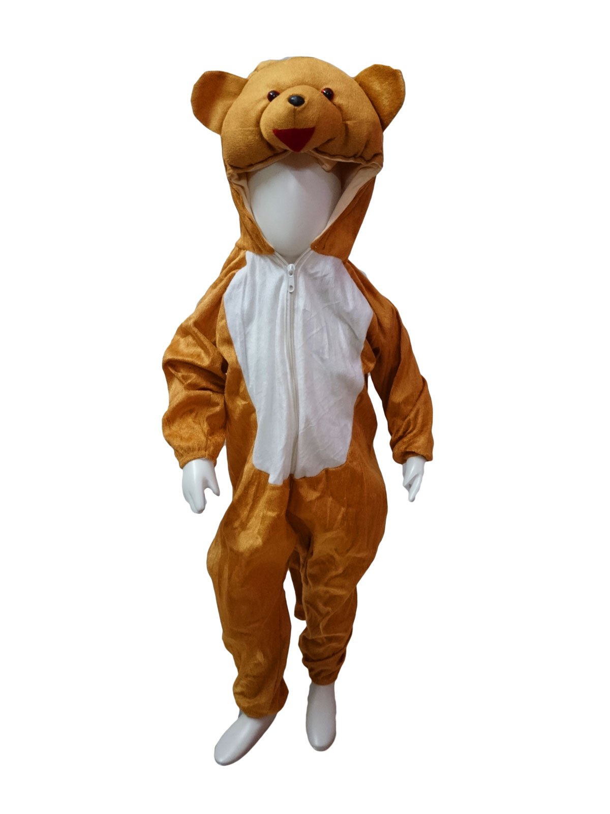 Rent Buy Brown Bear Animal Kids Fancy Dress Costume Online in India