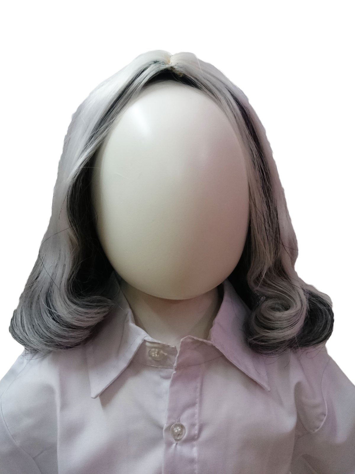 grey wig for kids