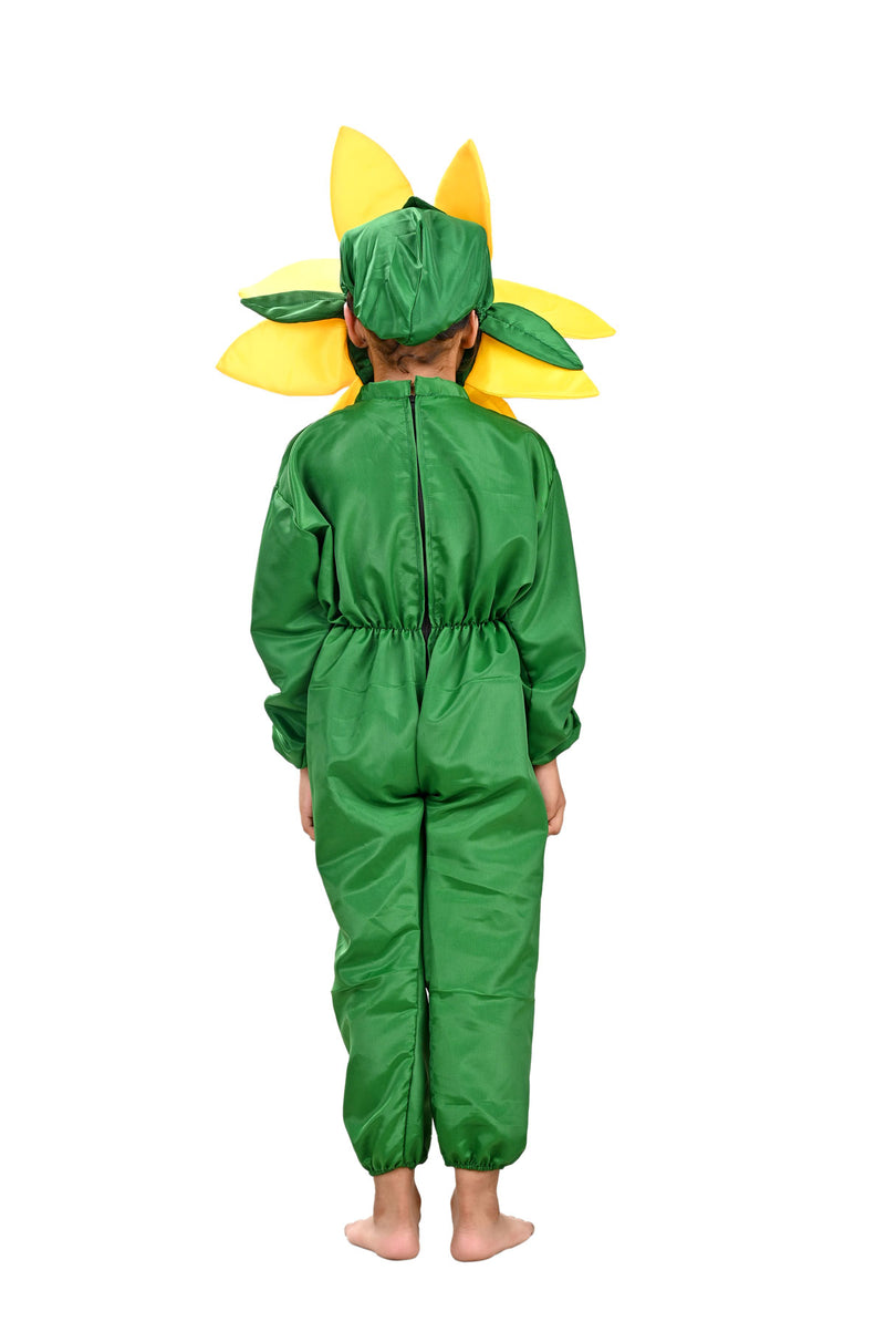 Rent or Buy Yellow Flower Kids Fancy Dress Costume Online in India