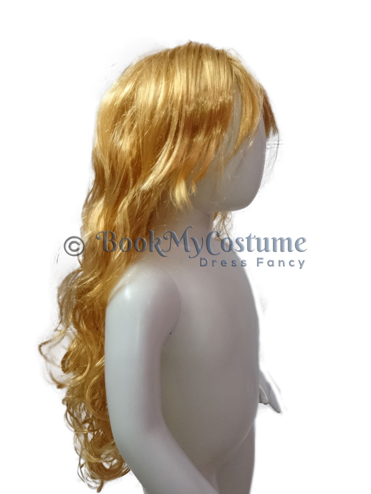 Buy Golden Blonde Hair Wig Girl Female Costume Accessory Online India