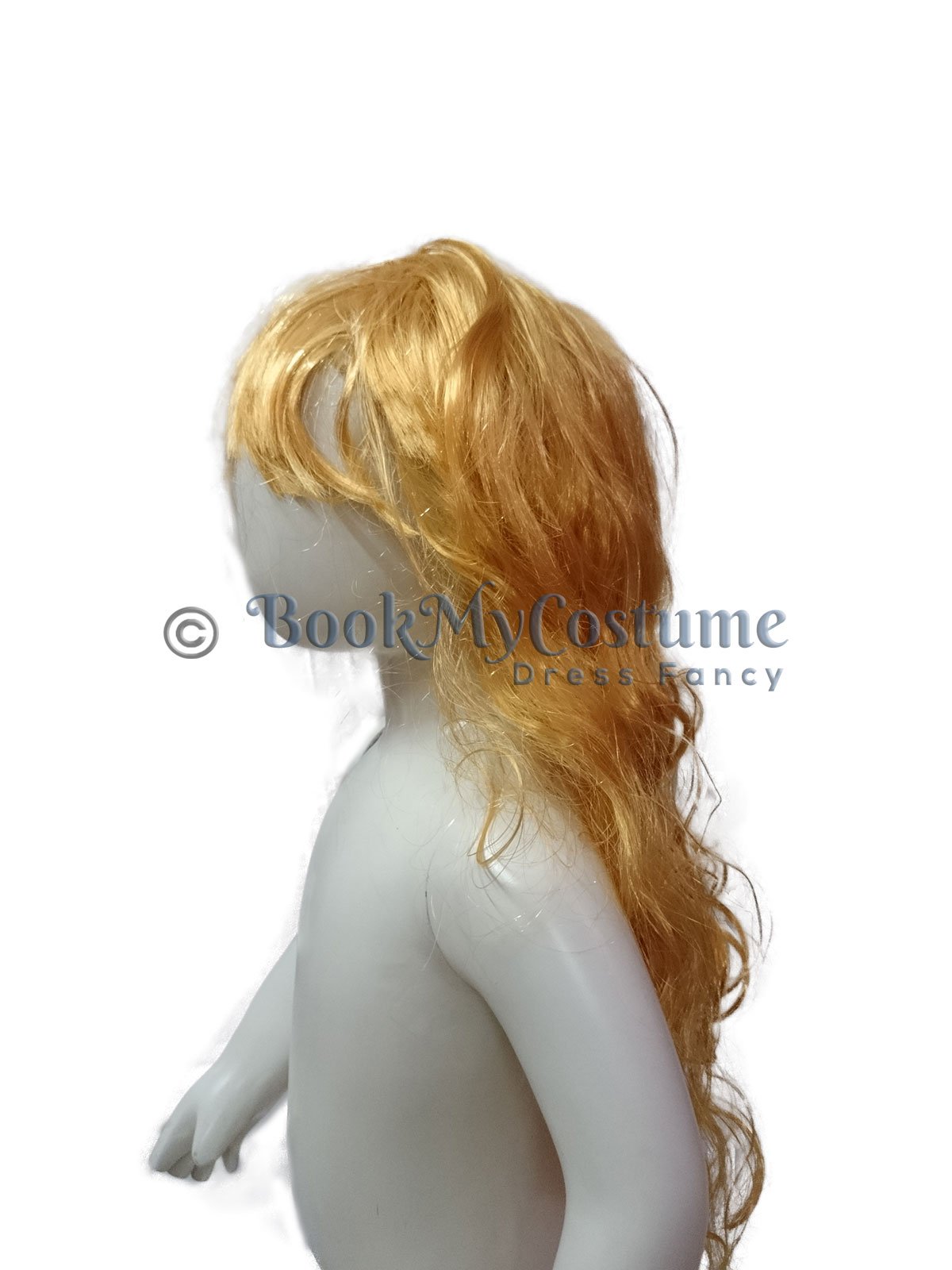 White Curly Wig Unisex Kids  Adults Costume Accessory Online India