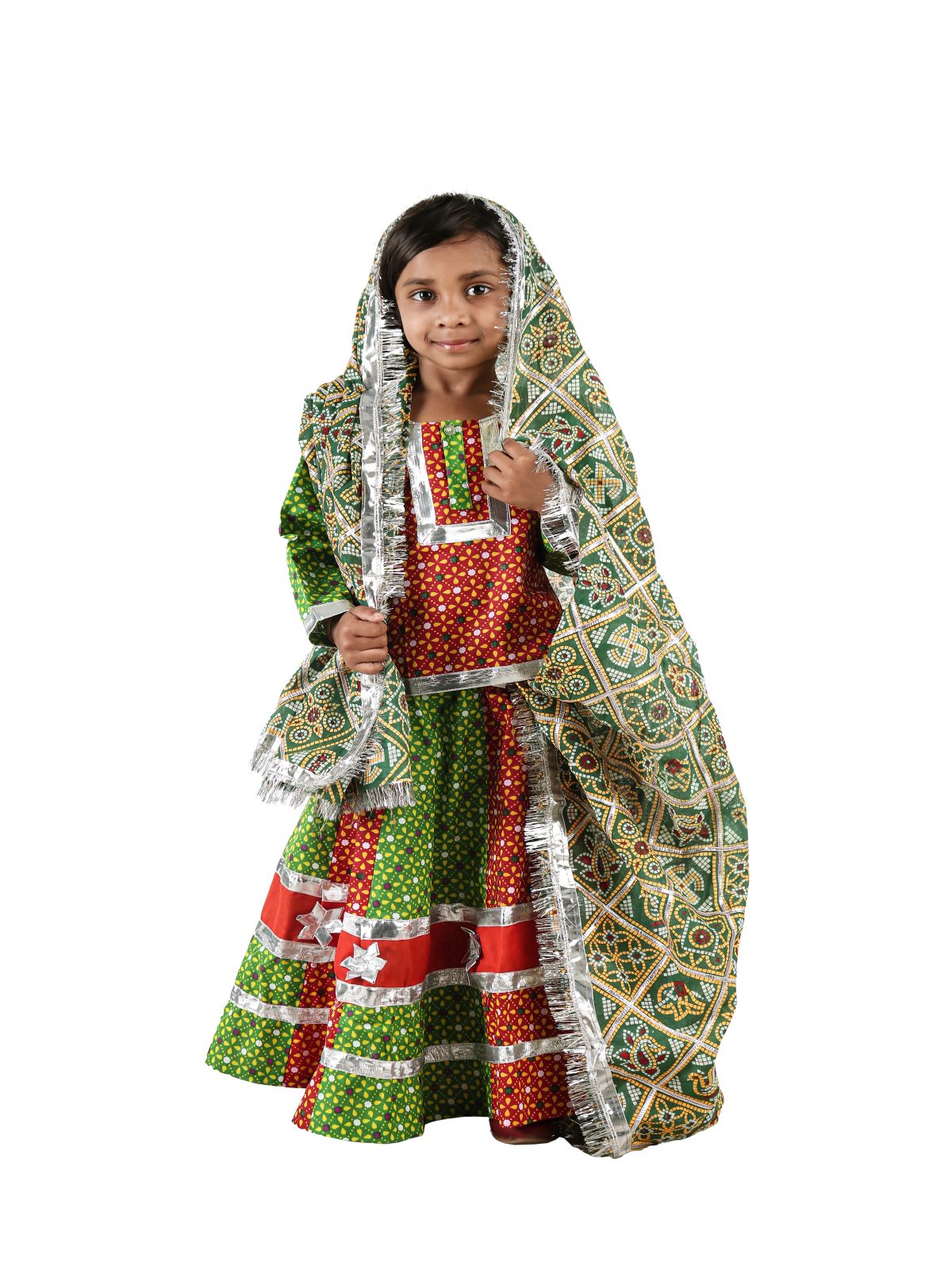 Rent or Buy Female Rajasthani Folk Costume for Girls Online in India