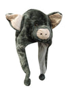 Pig Animal Hoodie Kids & Adults Fancy Dress Costume Accessory