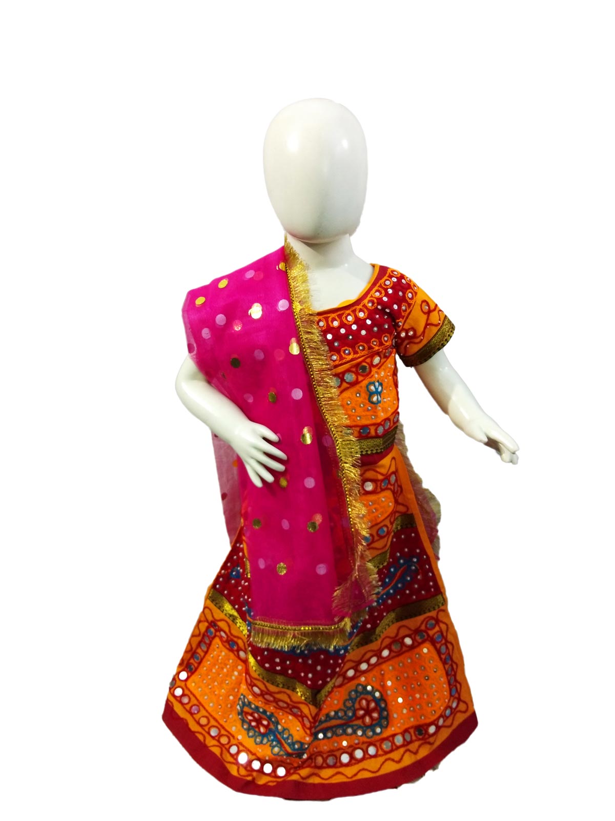 janmashtami girl dress