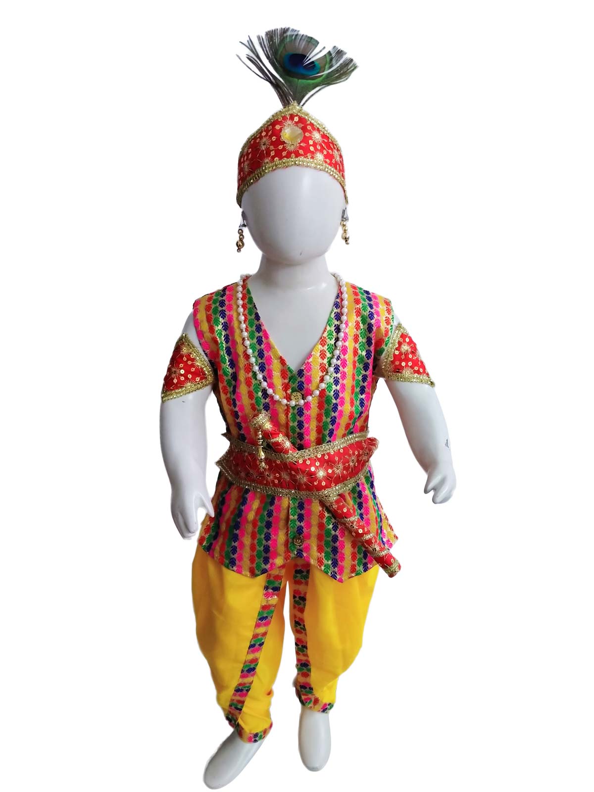 fancy krishna dress