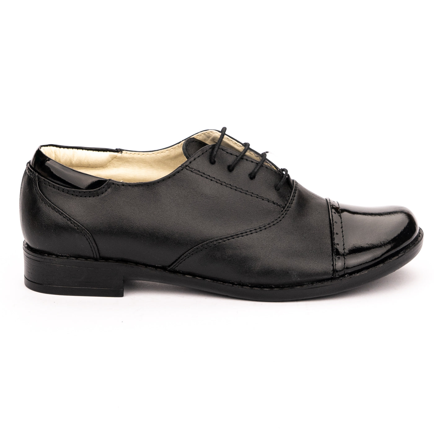 Pantofi dama din piele naturala neagra 13175