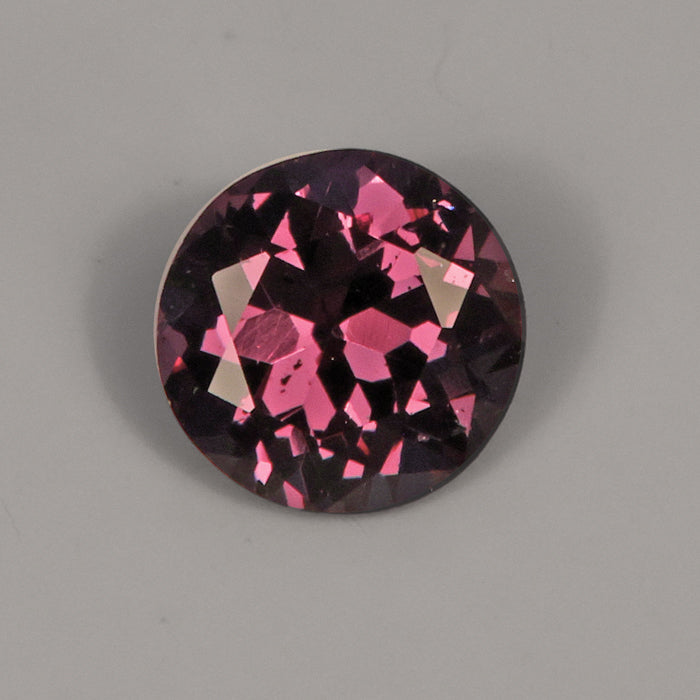 Round Brilliant Cut Purple Garnet Gemstone 3.42cts* - Moriartys Gem Art