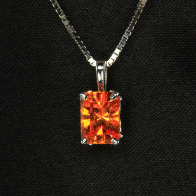 garnet gemstone pendant