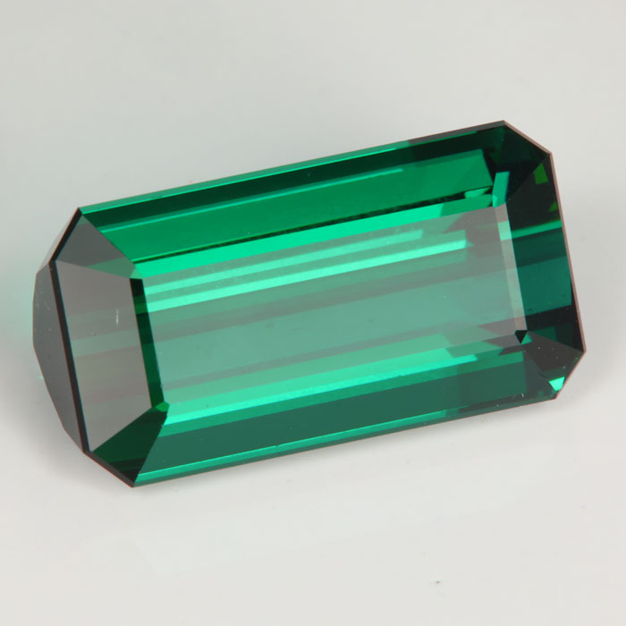 Emerald Cut Brazilian Tourmaline Gemstone 15.88 Carats - Moriartys